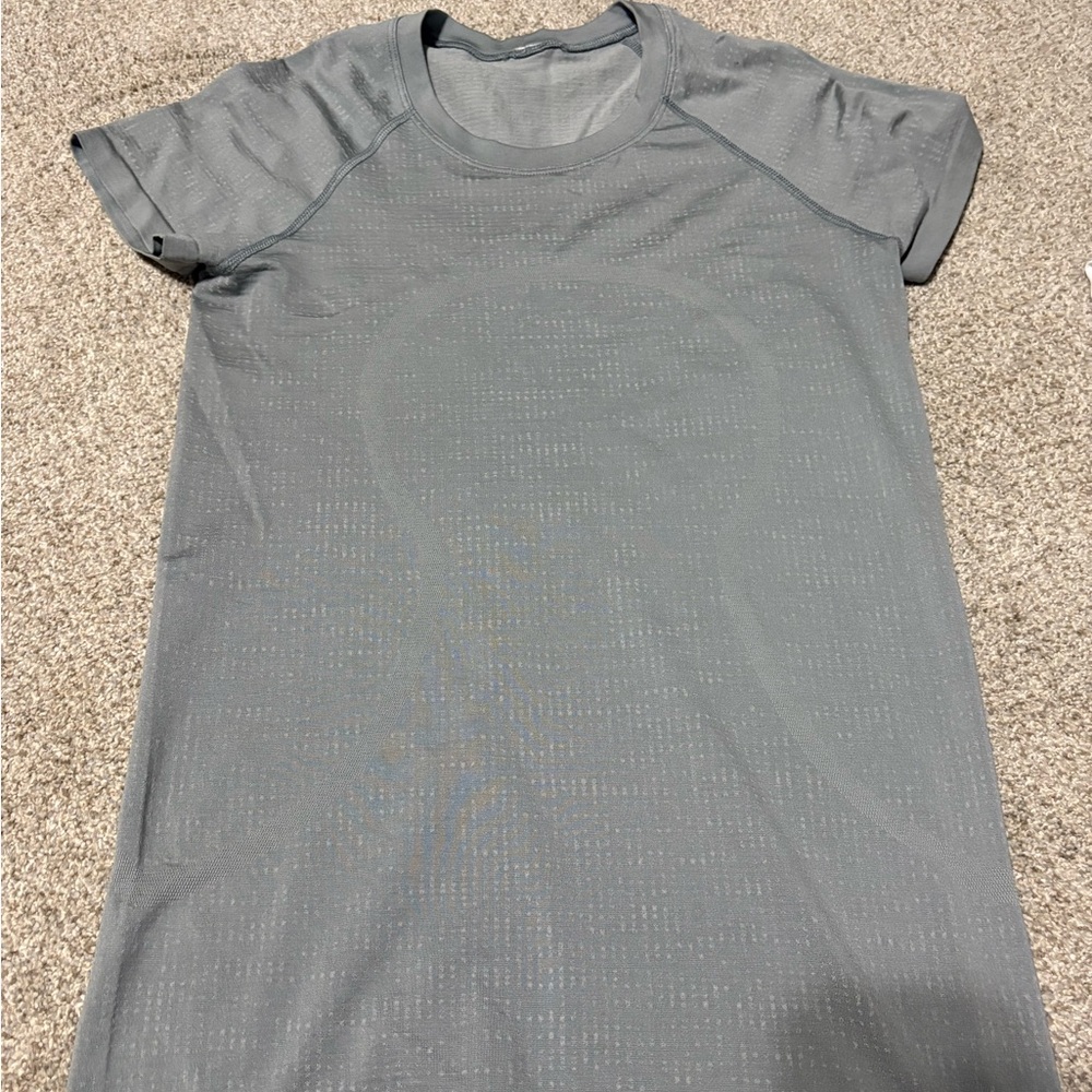 Lululemon Swiftly Tech Short Sleeve Shirt Dark Teal/Grey